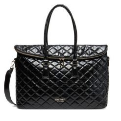 Torebka Nine West. Czarne torebki klasyczne damskie Nine West, bez wzorów, bez dodatków. Za 299.99 zł.