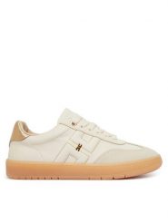 Elisabetta Franchi Sneakersy F4A9-E0510-1877 D Beżowy. Brązowe buty sportowe dziewczęce Elisabetta Franchi, bez wzorów, ze skóry, bez zapięcia. Za 789.99 zł.