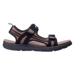 Sandały męskie Martes Martibo - brązowe, Rozmiar buta 41. Brązowe sandały męskie MARTES, z materiału, bez zapięcia. Za 84.99 zł.