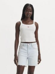 Levi's Top w kolorze białym rozmiar: L. Białe topy damskie Levi's, l, bez wzorów, bez kołnierzyka. Za 62.03 zł.