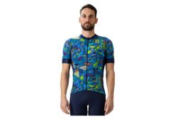 Koszulka rowerowa męska Alé Cycling Solid Over. Niebieskie t-shirty sportowe męskie ALÉ CYCLING, na wiosnę, m, z elastanu, bez ramiączek, rowerowe. Za 336.99 zł.