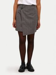 Kaffe Spódnica mini Dori 10508980 Szary Regular Fit. Szare spódniczki damskie Kaffe, bez wzorów, z wiskozy, mini. Za 169.99 zł.