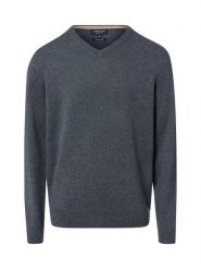 Andrew James sweter z czystego kaszmiru Mężczyźni Kaszmir szary, XXXL. Szare swetry męskie Andrew James, m, bez wzorów, z kaszmiru, bez kołnierzyka. Za 749.95 zł.