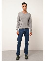 Just Cashmere Kaszmirowy sweter "Walt" w kolorze szarym rozmiar: M. Szare swetry męskie Just Cashmere, m, bez wzorów, z kaszmiru, bez kołnierzyka. Za 413.99 zł.