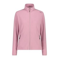 Bluza damska turystyczna CMP 33G5926. Czerwone bluzy bez kaptura damskie CMP, s, z polaru. W wyprzedaży za 279.99 zł.