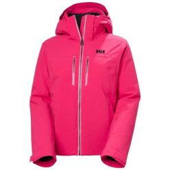 Damska kurtka narciarska Helly Hansen Alphelia Lifaloft. Zielone kurtki narciarskie i snowboardowe damskie Helly Hansen, l, bez wzorów, z elastanu, bez kaptura, narciarskie, primaloft. Za 1,895.50 zł.