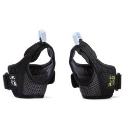 Paski do kijków do nordic walking Newfeel. Szare paski damskie NEWFEEL, bez wzorów, z mikrofibry, sportowe. Za 49.99 zł.