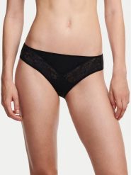 Chantelle Figi klasyczne Floral Touch C94230 Czarny. Czarne figi damskie Chantelle, bez wzorów, z syntetyku. Za 159.99 zł.