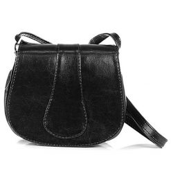 Torebka skórzana damska listonoszka DAN-A T38 czarna. Czarne shopper bag damskie DAN-A, bez wzorów, ze skóry, bez dodatków. Za 249.99 zł.