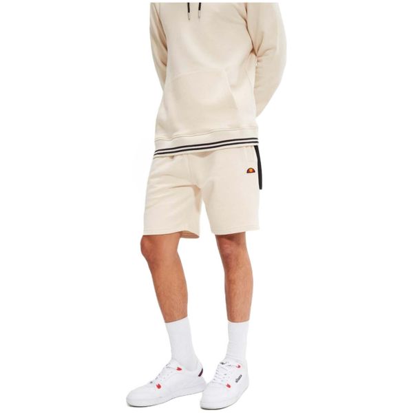 Spodenki męskie Ellesse Turi. Brązowe szorty męskie Ellesse, bez kołnierzyka. Za 159.99 zł.
