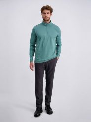 Pierre Cardin Spodnie chino w kolorze czarnym rozmiar: W36/L34. Czarne spodnie materiałowe męskie Pierre Cardin, z aplikacjami. Za 184.95 zł.