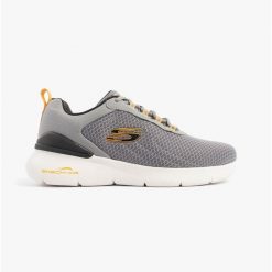 Buty sportowe męskie Skechers Skech-Air Dynamight 2.0-Durron. Szare buty sportowe na co dzień męskie Skechers, bez zapięcia, trekkingowe. Za 239.00 zł.