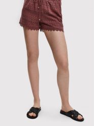 Vero Moda Szorty materiałowe Honey 10190155 Bordowy Regular Fit. Czerwone szorty damskie Vero Moda, bez wzorów, z materiału. Za 79.99 zł.