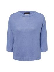 Weekend Max Mara sweter z dzianiny lnianej - Maglia Kobiety len niebieski, XL. Niebieskie swetry klasyczne damskie Weekend Max Mara, uniwersalny, z dzianiny, bez kołnierzyka. Za 1,049.95 zł.