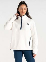 Dare 2b Bluza polarowa "Slide Out" w kolorze białym rozmiar: 46. Białe bluzy bez kaptura damskie Dare 2b, z polaru. Za 126.45 zł.