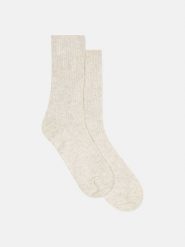 Perfect Cashmere Kaszmirowe skarpety "Dayaya" w kolorze szarym rozmiar: onesize. Szare skarpetki męskie Perfect Cashmere, bez wzorów, z kaszmiru. Za 144.58 zł.