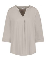 Sublevel Bluzka w kolorze szarobrązowym rozmiar: S. Brązowe bluzki damskie Sublevel, s, bez wzorów, z wiskozy, bez kołnierzyka, bez ramiączek. Za 52.55 zł.