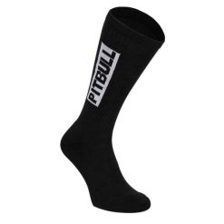 Skarpety męskie Pitbull High Crew Pitbull grube 3-pak. Czarne skarpetki męskie PITBULL, bez wzorów. Za 39.00 zł.
