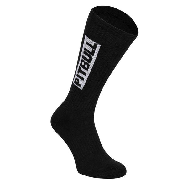 Skarpety męskie Pitbull High Crew Pitbull grube 3-pak. Czarne skarpetki męskie PITBULL, bez wzorów. Za 39.00 zł.