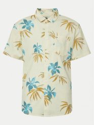 Quiksilver Koszula Apero Classic AQYWT03312 Beżowy Regular Fit. Brązowe koszule męskie Quiksilver, m, bez wzorów, z bawełny, bez kołnierzyka, bez ramiączek. Za 109.99 zł.