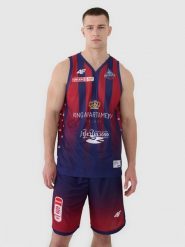 4F Koszulka meczowa replika wyjazdowa z sezonu 2024/25 męska 4F x PLK - KING Szczecin - multikolor XL. T-shirty sportowe męskie 4f, m, z dzianiny, bez ramiączek, na fitness i siłownię. Za 219.99 zł.