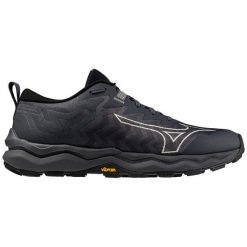 Damskie buty trailowe Mizuno Wave Daichi 8 GTX. Czarne obuwie do biegania damskie Mizuno, mizuno wave. Za 749.99 zł.
