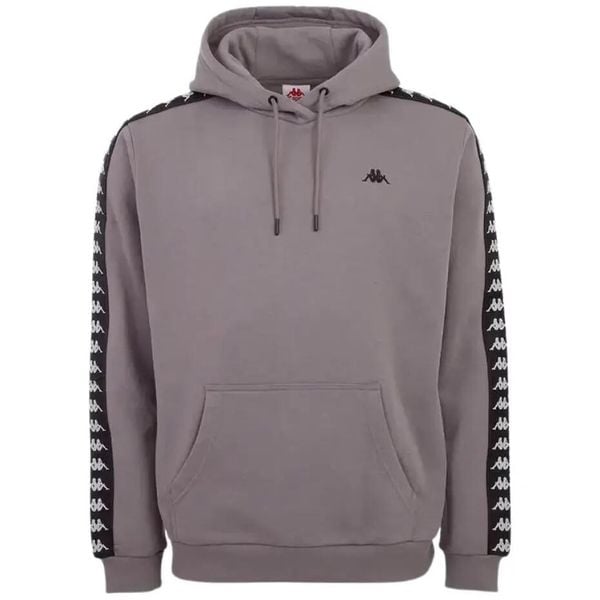 Bluza męska Kappa Joder szara. Szare bluzy sportowe męskie Kappa, l, z bawełny. Za 96.99 zł.