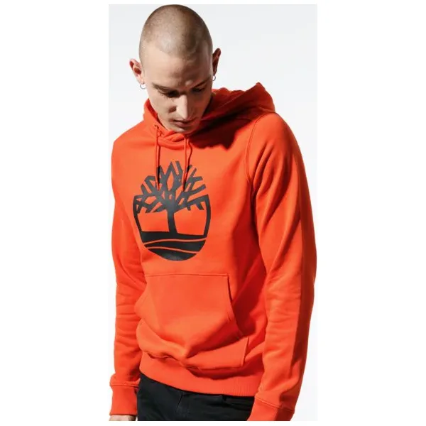 Timberland Bluza Core Tree Logo Pullover Hoodie , pomaranczowy, rozmiar S. Brązowe bluzy z kapturem męskie Timberland, m, z bawełny. W wyprzedaży za 255.99 zł.