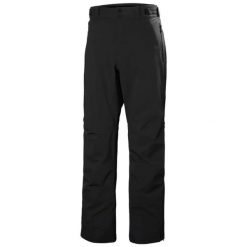 Spodnie narciarskie Helly Hansen Alpha Lifaloft. Czarne spodnie materiałowe męskie Helly Hansen, bez wzorów, z elastanu. Za 1,247.00 zł.