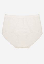 Biała Bielizna Modelująca Majtki High Waist Lilialira. Biała bielizna wyszczuplająca Renee, z jeansu. Za 9.99 zł.