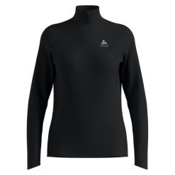 Sweter ½ zamek Essentials Ceramiwarm ODLO. Niebieskie swetry klasyczne damskie Odlo, s, z poliesteru, bez kołnierzyka. Za 253.60 zł.