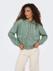ONLY Bluza w kolorze zielonym rozmiar: S. Zielone bluzy z kapturem damskie Only, s. Za 149.66 zł.
