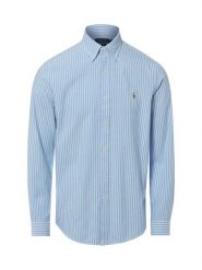 Polo Ralph Lauren koszula casual Mężczyźni Regular Fit Bawełna (100%) niebieski, L. Niebieskie koszule męskie Polo Ralph Lauren, l, bez wzorów, z bawełny, bez kołnierzyka, bez ramiączek. Za 769.95 zł.