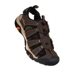 Sandały trekkingowe męskie Bergson OTI BR. Brązowe sandały męskie Bergson, z gumy, bez zapięcia. Za 209.00 zł.