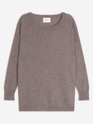 Perfect Cashmere Kaszmirowy sweter "Molly" w kolorze szarobrązowym rozmiar: S. Brązowe swetry klasyczne damskie Perfect Cashmere, s, z kaszmiru, bez kołnierzyka. Za 413.99 zł.