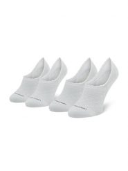 Calvin Klein Stopki 701218787 Biały. Białe skarpetki damskie CALVIN KLEIN, bez wzorów, z materiału. Za 59.99 zł.