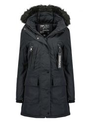 Canadian Peak Płaszcz zimowy "Corteak" w kolorze czarnym rozmiar: XXL. Czarne płaszcze damskie Canadian Peak, na zimę, xxl, bez wzorów, z puchu. Za 346.99 zł.