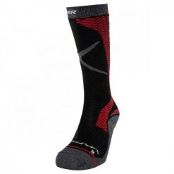 Skarpety Hokejowe Unisex Dla Dorosłych Pro Vapor Tall. Czarne skarpetki damskie BAUER, bez wzorów, z dzianiny. Za 227.99 zł.
