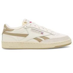 Buty treningowe damskie Reebok Club C Revenge Vintage. Brązowe buty sportowe na co dzień damskie Reebok, bez wzorów, ze skóry, tenisowe, Reebok Club. Za 272.00 zł.