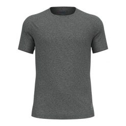 Koszulka do biegania męska Odlo T-shirt crew neck ACTIVE 365. Szare t-shirty męskie Odlo, m, bez wzorów, bez kołnierzyka. Za 199.99 zł.