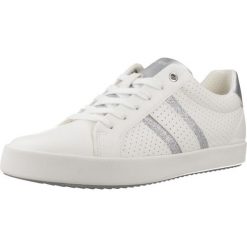 Buty GEOX D BLOMIEE Biały. Białe obuwie treningowe damskie Geox, na fitness i siłownię. Za 323.99 zł.