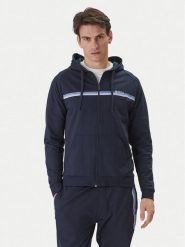 BOSS Bluza Authentic 50554785 Granatowy Regular Fit. Niebieskie bluzy bez kaptura męskie Boss, m, z bawełny. Za 499.99 zł.