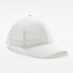 Czapka tenisowa z daszkiem Artengo TC500 rozmiar 58. Białe czapki męskie KUIKMA, bez wzorów, z materiału. Za 24.99 zł.