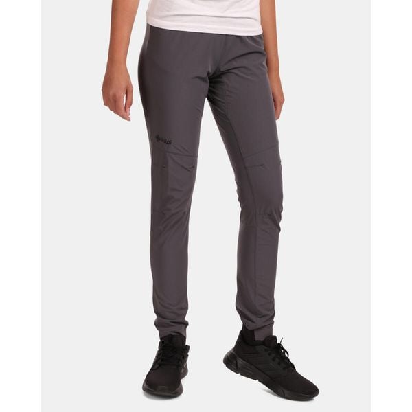 Damskie spodnie outdoorowe Kilpi MIMI-W. Szare spodnie dresowe damskie Kilpi, na lato, l, bez wzorów, z nylonu. Za 215.49 zł.