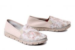 MACIEJKA 03512-72/00-0 beż + mozaika beż, półbuty damskie. Brązowe półbuty damskie Maciejka, bez wzorów, ze skóry, bez obcasa. Za 284.90 zł.