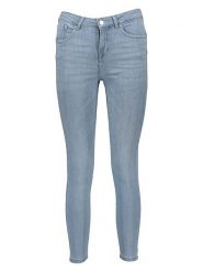 ONLY Dżinsy - Skinny fit - w kolorze błękitnym rozmiar: M/L32. Niebieskie jeansy damskie Only, z podwyższonym stanem. Za 140.53 zł.