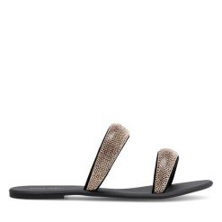 Klapki Nine West. Żółte klapki damskie Nine West, bez wzorów, bez obcasa. Za 149.99 zł.
