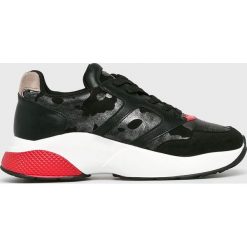 Answear - Buty Moow. Niebieskie buty sportowe na co dzień damskie ANSWEAR, bez wzorów, z materiału. W wyprzedaży za 129.90 zł.