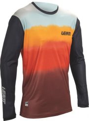 Bluza rowerowa męska Leatt Jersey MTB Gravity 3.0. Bluzy sportowe męskie LEATT, bez wzorów, z bawełny, wakacyjne, bez kołnierzyka, bez ramiączek. Za 274.99 zł.