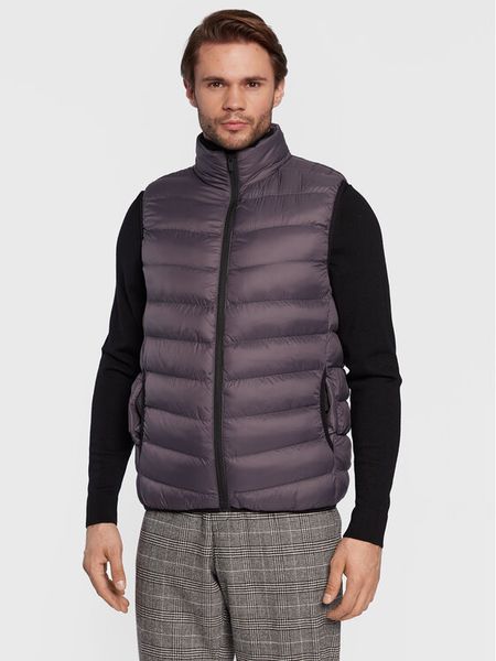 Brave Soul Kamizelka MJK-CHADDERTON Szary Regular Fit. Szare kamizelki męskie Brave Soul, m, z syntetyku. Za 111.99 zł.